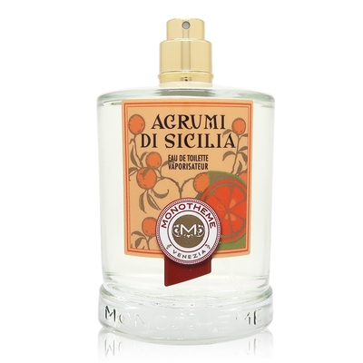 MONOTHEME 吟遊詩人 AGRUMI DI SICILIA 西西里柑橘淡香水 EDT 100ml TESTER(無蓋) (平行輸入)