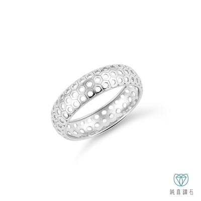 純真鑽石 女戒 婚戒 求婚戒-Honey II