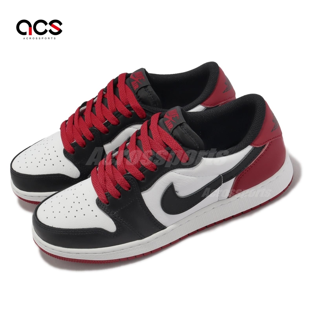 Nike Air Jordan 1 Retro Low OG GS 大童女鞋Black Toe AJ1 CZ0858-106
