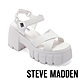 STEVE MADDEN-BREAKOUT 交叉帶厚底涼鞋-白色 product thumbnail 1