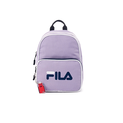 FILA LOGO後背包(附吊飾)-粉紫 BPY-1102-PL