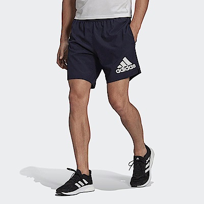 Adidas Run It Short M [HB7474] 男 短褲 亞洲版 運動 慢跑 吸濕 排汗 輕量 深藍