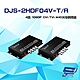 昌運監視器 DJS-2HDF04V-T/R 4路 1080P CVI/TVI/AHD 光電轉換器 一對 product thumbnail 1