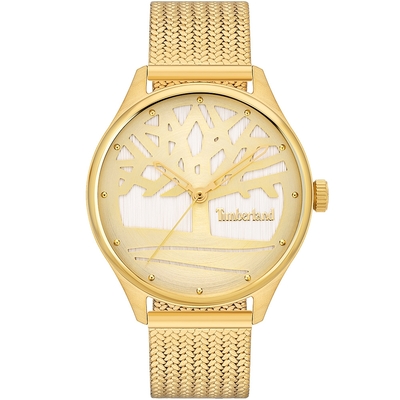 Timberland 天柏嵐 經典大樹時尚米蘭帶女錶 新春送禮-38mm TDWLG2200302