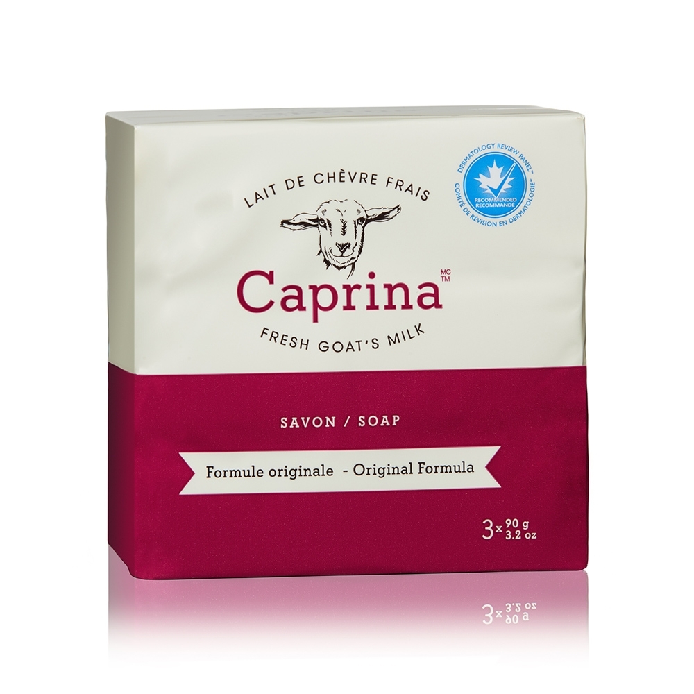 加拿大 Caprina 山羊奶滋養皂3入組-經典原味(90gx3)