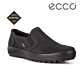 ECCO SOFT 7 TRED M 舒適防水套入式休閒鞋 男-黑 product thumbnail 1