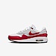 Nike Air Max 1 GS [DZ3307-003] 大童 休閒鞋 運動 復古 經典 氣墊 緩震 舒適 灰白紅 product thumbnail 1