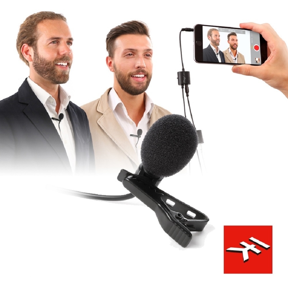 IK Multimedia  iRig Mic Lav領夾式麥克風 (兩入)