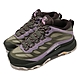 Merrell 戶外鞋 Moab Speed Mid GTX 女鞋 登山 越野 耐磨 黃金大底 防水 中筒 綠 黑 ML135416 product thumbnail 1