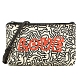 Coach X KEITH HARING 聯名款lOVE圖騰雙層PVC斜背包(黑白) product thumbnail 1