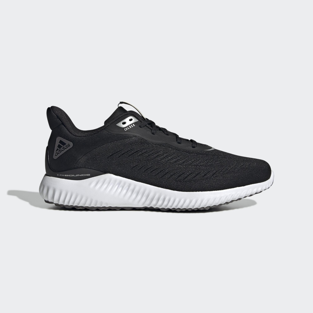 ADIDAS ALPHABOUNCE 男慢跑鞋-黑-GX4150