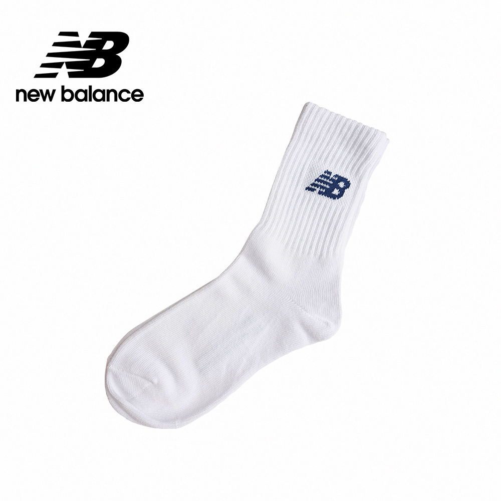 【New Balance】 常年款中長襪_中性_白色_7130400480