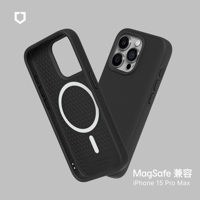 犀牛盾 iPhone 15 Pro Max SolidSuit(MagSafe兼容)超強磁吸手機殼