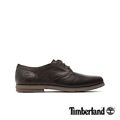 Timberland 男款黑色全粒面牛津鞋|A24BB