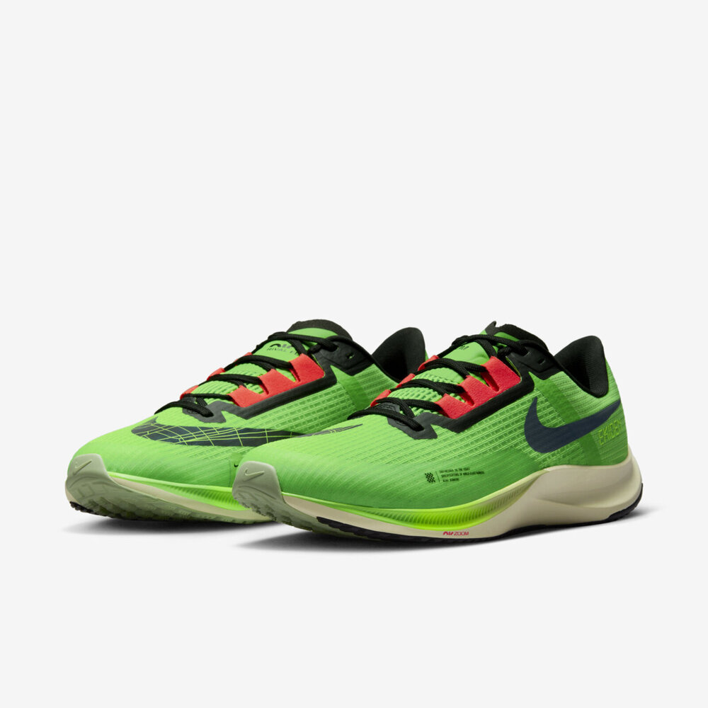 Nike Air Zoom Rival Fly 3 [DZ4775-304] 男慢跑鞋運動路跑訓練緩震綠