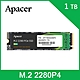 Apacer宇瞻 AS2280P4 1TB M.2 PCIe SSD product thumbnail 1