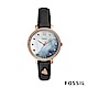 FOSSIL JACQUELINE 黑色鑲鑽愛心皮革女錶 36mm ES4533 product thumbnail 1