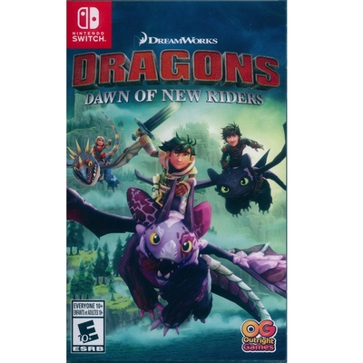 馴龍高手：新騎士的黎明 Dragons Dawn - NS Switch 英文美版