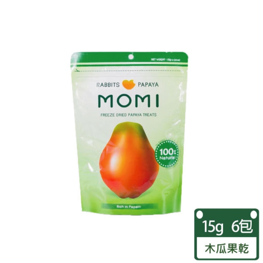 美國摩米 MOMI 鳳梨果乾 15g - 六包組