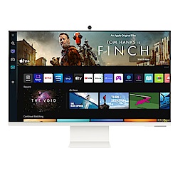 SAMSUNG S32BM801UC 32型 4K 智慧聯網螢幕 白