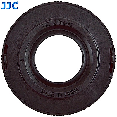 JJC Olympus自動鏡蓋MZD 14-42mm黑/銀