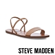 STEVE MADDEN-INSTANT 交叉條帶一字平底涼鞋-棕色 product thumbnail 1