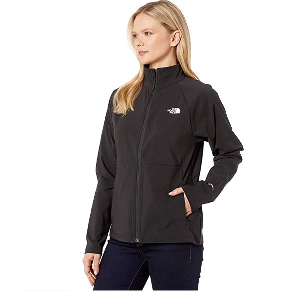 美國The North Face 女新款WindWall 可調節防風防潑水外套_黑N | 防曬