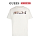 【GUESS】抽象彩繪LOGO個性短T-白 product thumbnail 1