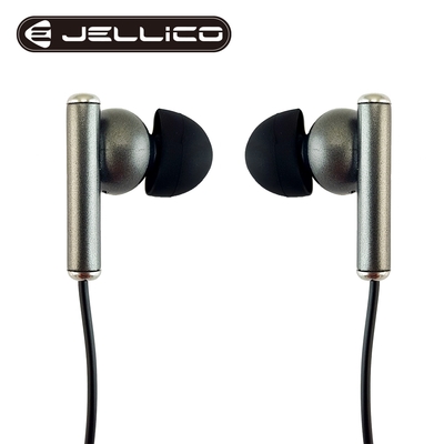 【JELLICO】電競系列輕巧好音質線控入耳式耳機黑色/JEE-CT32-BK