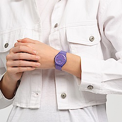 Swatch Gent 原創系列手錶 PERFECT PLUM 狂歡派對 (34mm) 男錶 女錶
