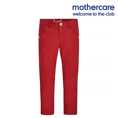 mothercare 專櫃童裝 紅色牛仔長褲 (3-8歲)