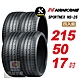 【NANKANG 南港輪胎】SPORTNEX NS-25 215/50R17 安靜耐磨輪胎汽車輪胎4入組-(送免費安裝) product thumbnail 1