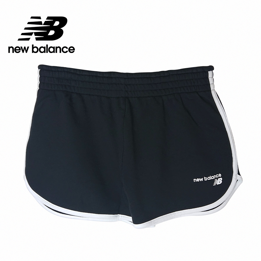 【New Balance】基本混棉短褲_女性_黑色_6872120489