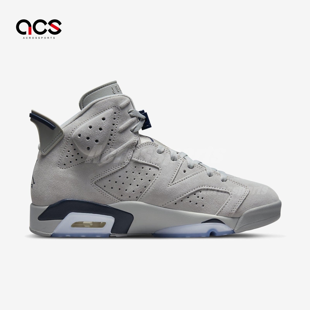 Nike Air Jordan 6 Retro 灰深藍麂皮喬治城男鞋喬丹6代CT8529-012