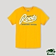 Roots 女裝- 90風潮系列 文字LOGO短袖T恤-金黃色 product thumbnail 1