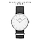 Daniel Wellington DW 手錶 Classic Cornwall 40mm寂靜黑織紋錶 絕版 product thumbnail 1