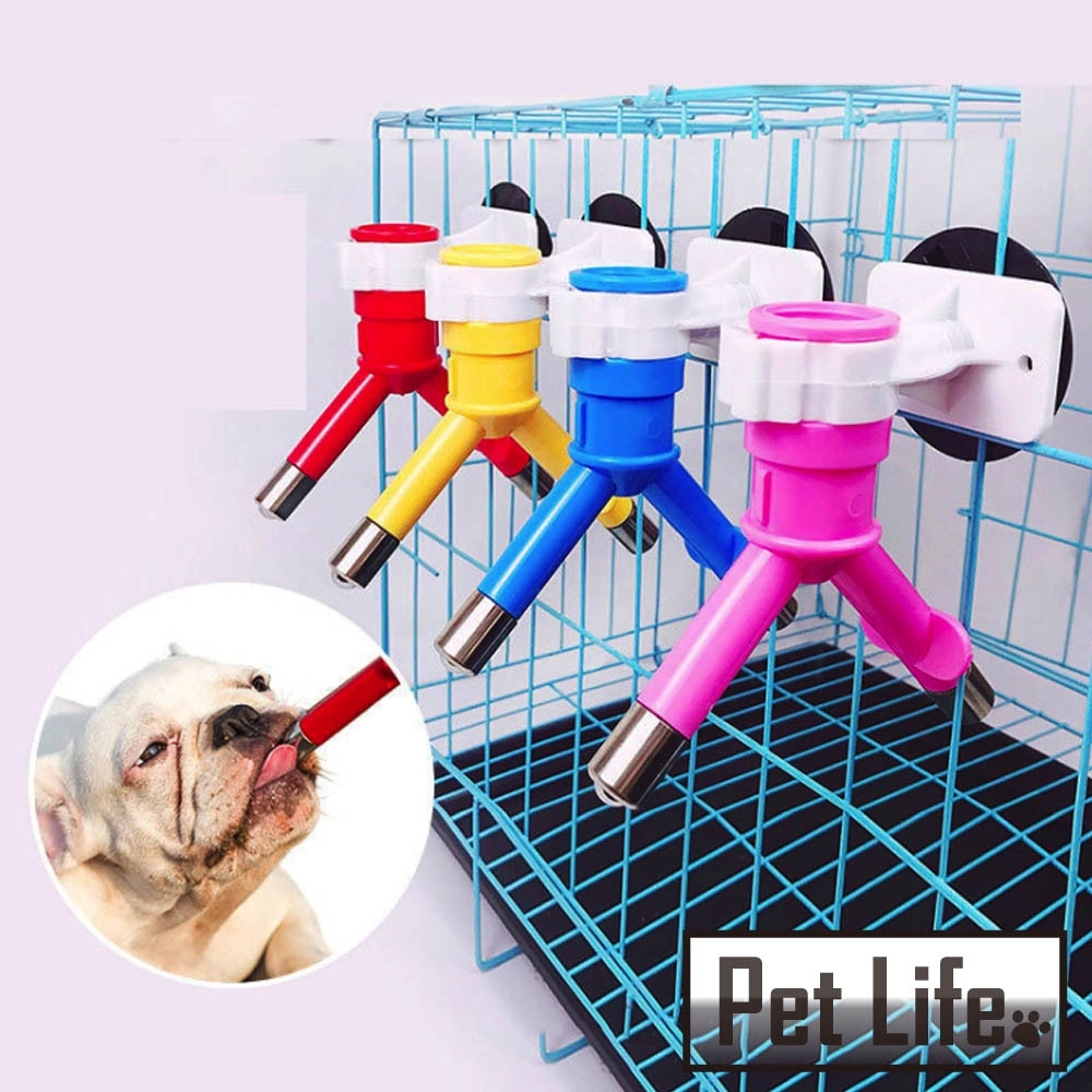 Pet Life 寵物貓狗專用不鏽鋼雙頭飲水器