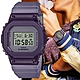 CASIO卡西歐 G-SHOCK WOMEN 金屬錶殼 方形5600縮小版電子錶GM-S5600MF-6 霧紫 半透明 product thumbnail 1