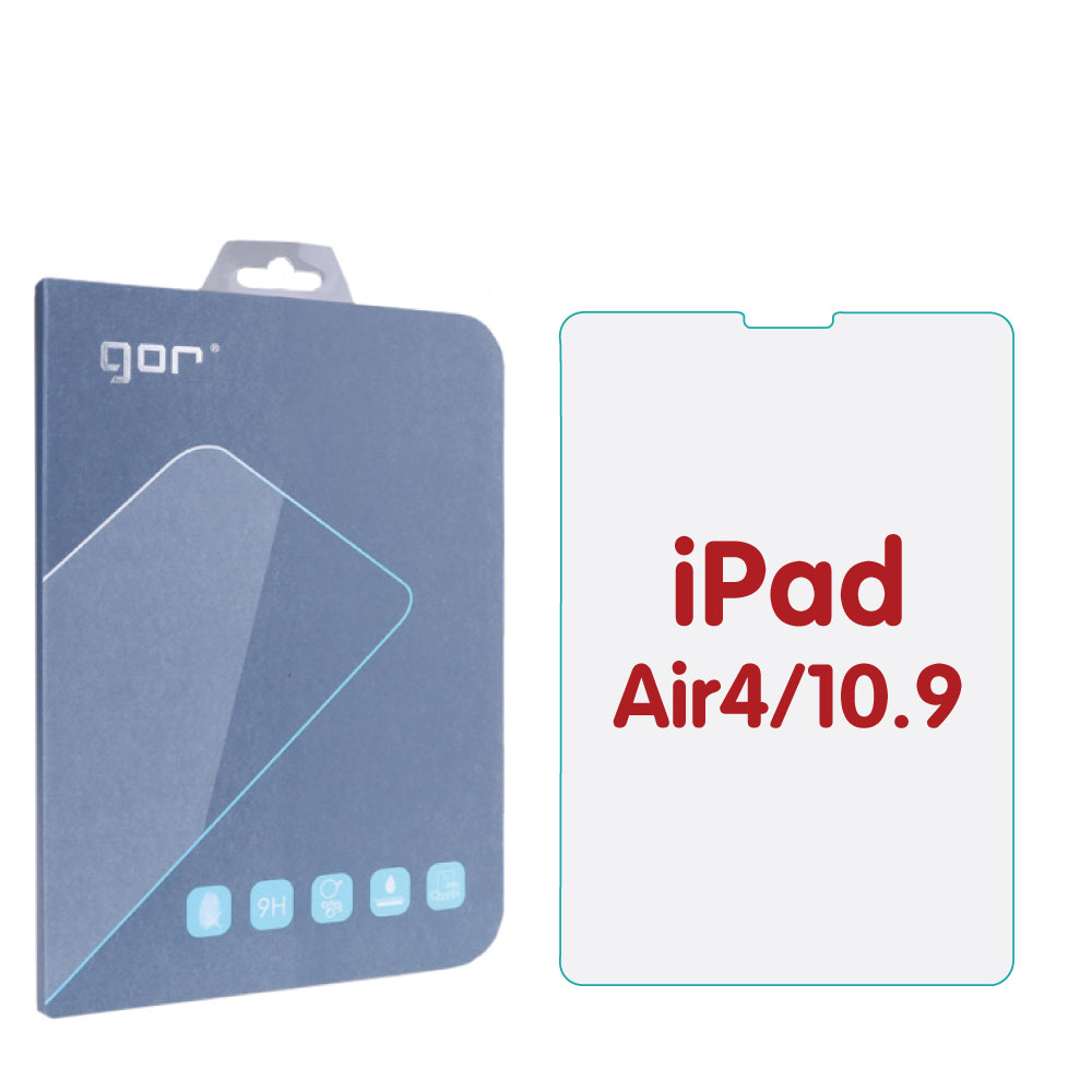 GOR Apple iPad Air4 10.9吋 平板保護貼 全透明玻璃保護貼