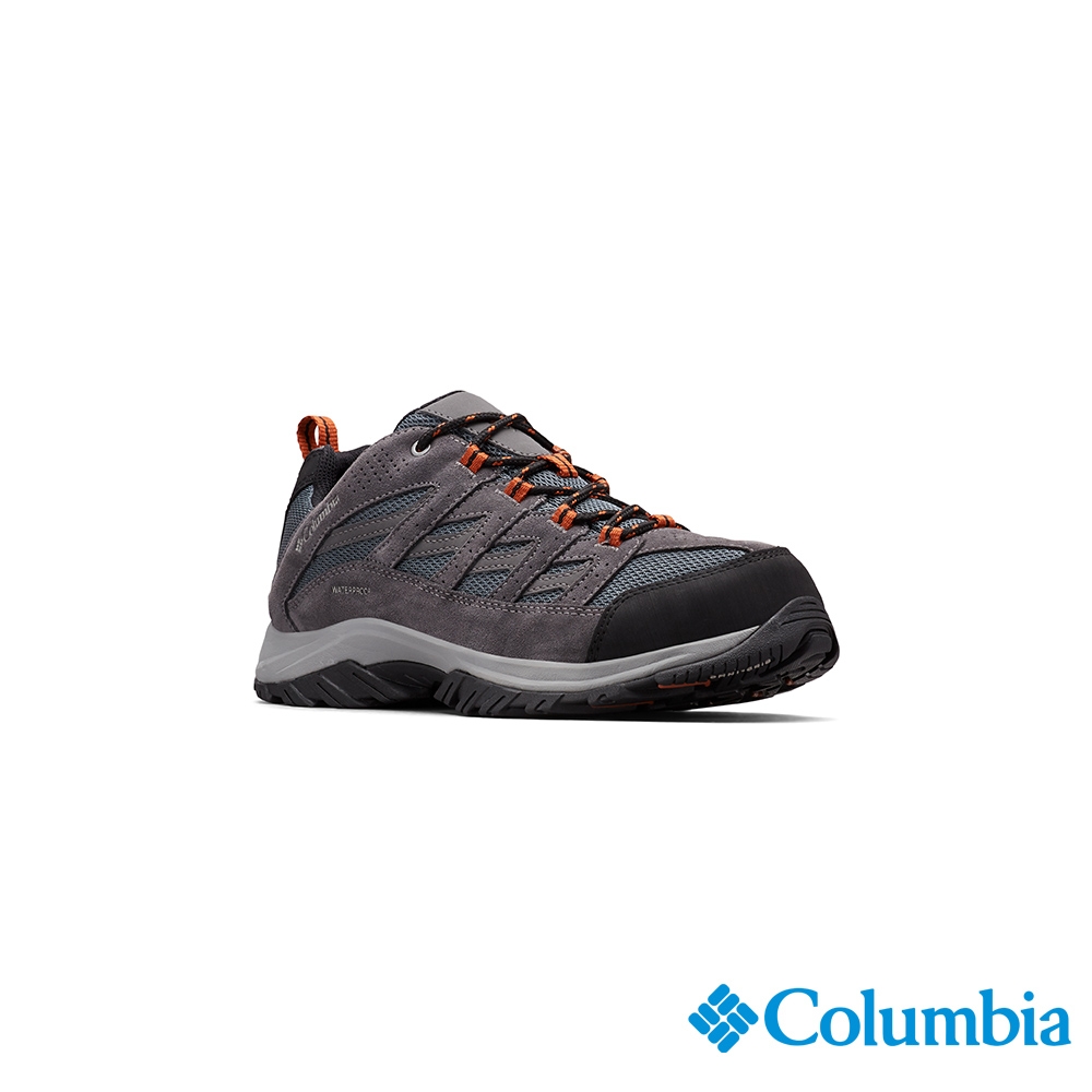 Columbia 哥倫比亞 男款-CRESTWOO Omni-Tech 防水登山鞋-深灰 UBI53720GY