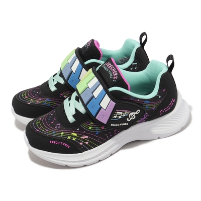 Skechers 童鞋 Jumpsters 2.0-Skech Tunes 中童 黑 多色 鋼琴鞋 可彈出聲音 小朋友 302219LBKMT