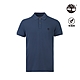 Timberland 男款深藍色休閒短袖Polo衫|A2EPM288 product thumbnail 1