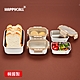【韓國HAPPYCALL】韓國製白瓷釉304不鏽鋼保鮮盒5件組(500ml/650ml/2L) product thumbnail 1