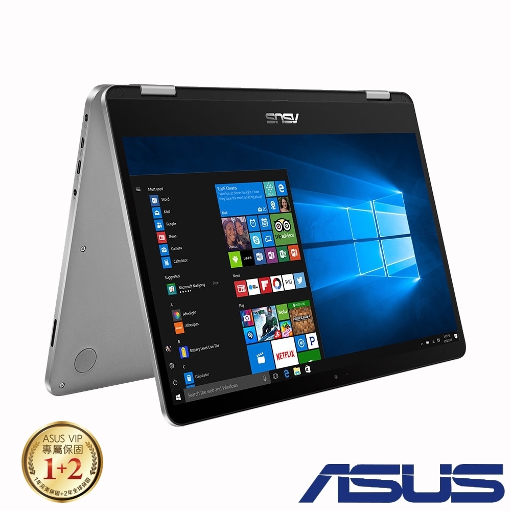 ASUS TP401MA 14吋筆電 (N4020/4G/128G+512G SSD/觸控翻轉/VivoBook Flip/星空灰/特仕版)其他系列