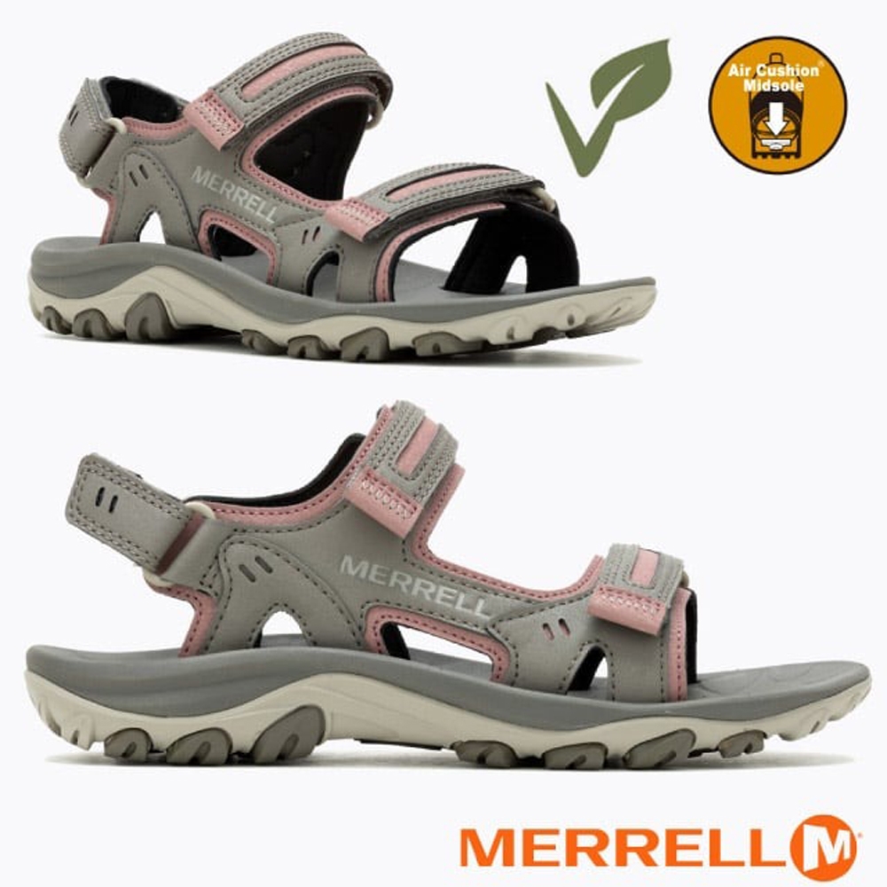 【MERRELL】女 HUNTINGTON SPORT CONVERT 戶外水陸兩用涼鞋_ML500328 粉褐色