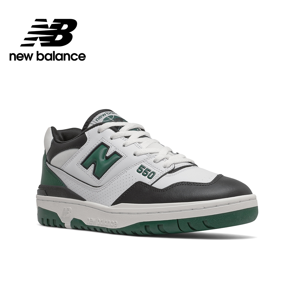 New Balance]復古運動鞋_中性_黑綠色_BB550LE1-D楦| 休閒鞋| Yahoo奇摩