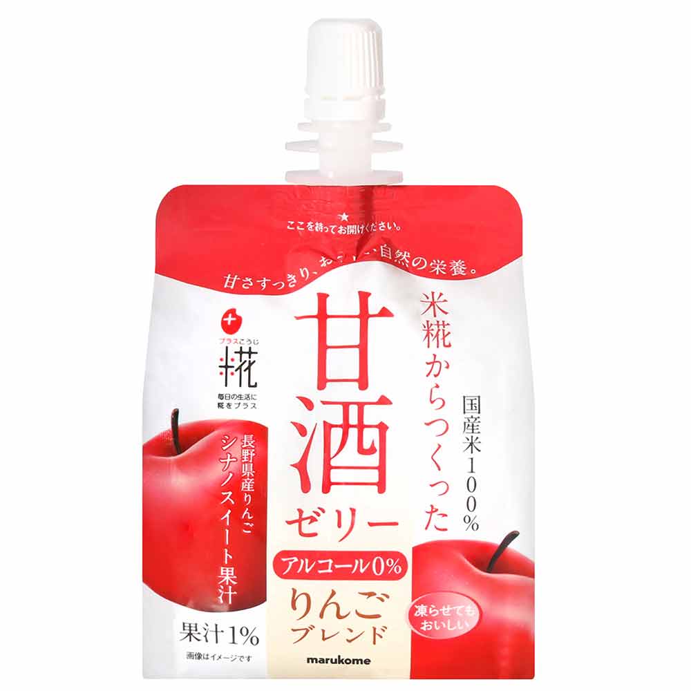 marukome 無酒精蘋果風味果凍飲料(160g)