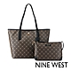 NINE WEST DELAINE 兩用子母包-LOGO咖啡(127323) product thumbnail 1