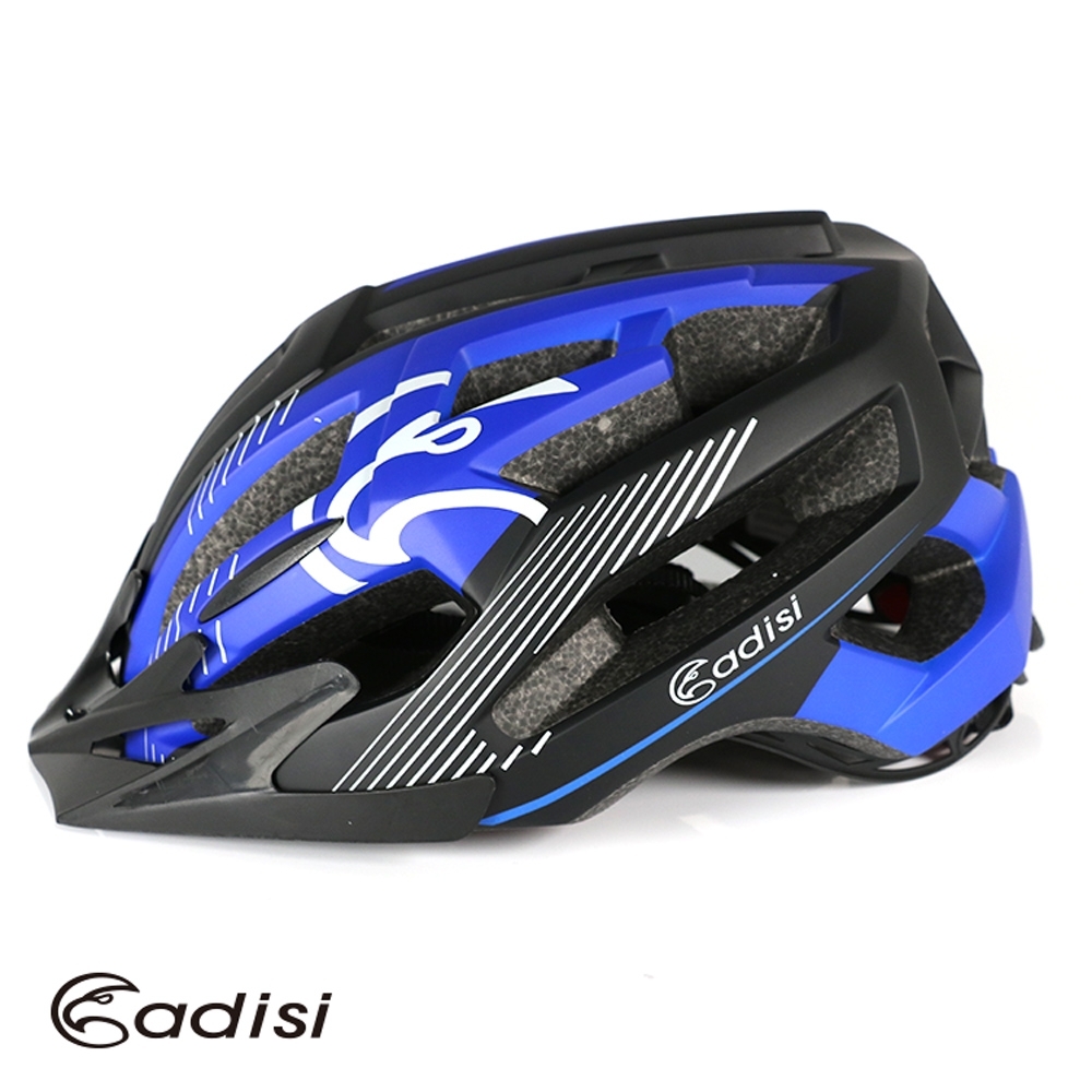 ADISI 自行車帽 CS-3300 霧黑-藍