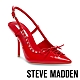 STEVE MADDEN-REVERB 綁帶尖頭鉚釘細跟高跟鞋-鏡紅色 product thumbnail 1